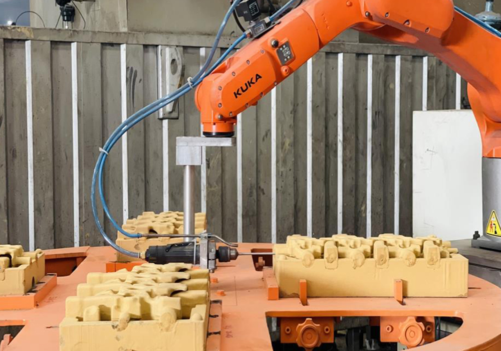 Robotic Air Vent Drilling