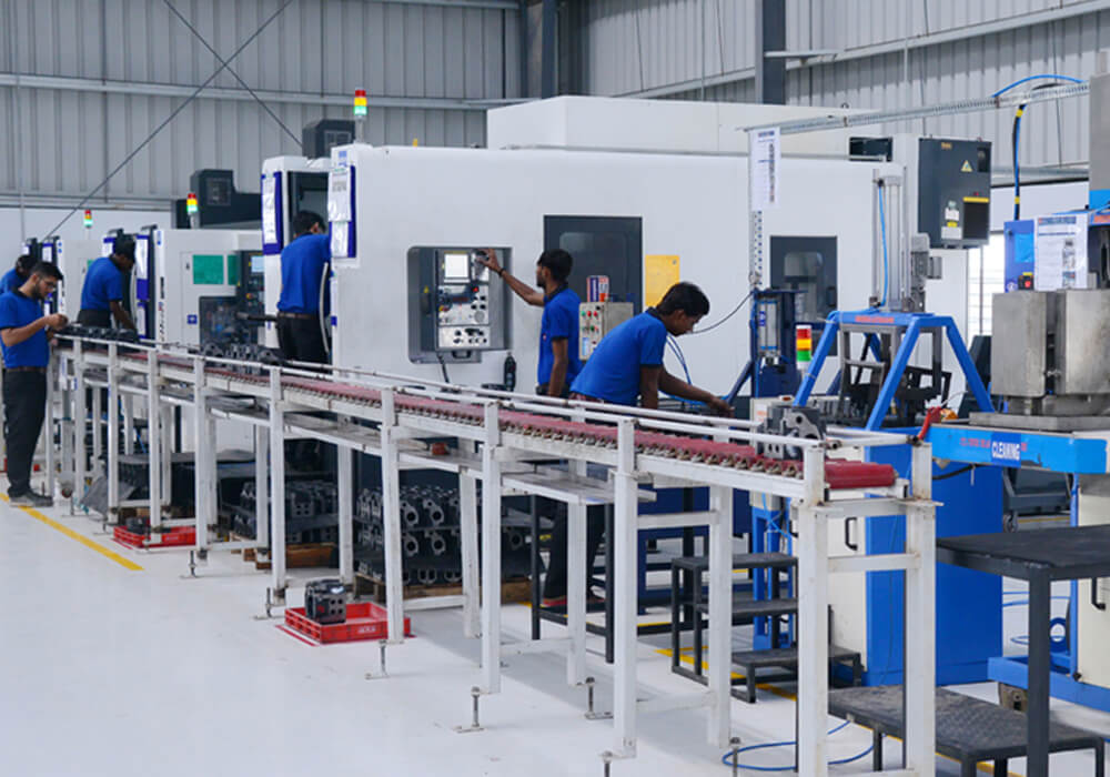 Conveyor Machining Line